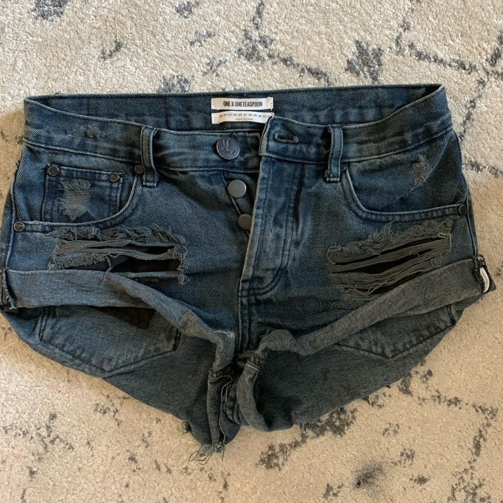 One teaspoon denim shorts